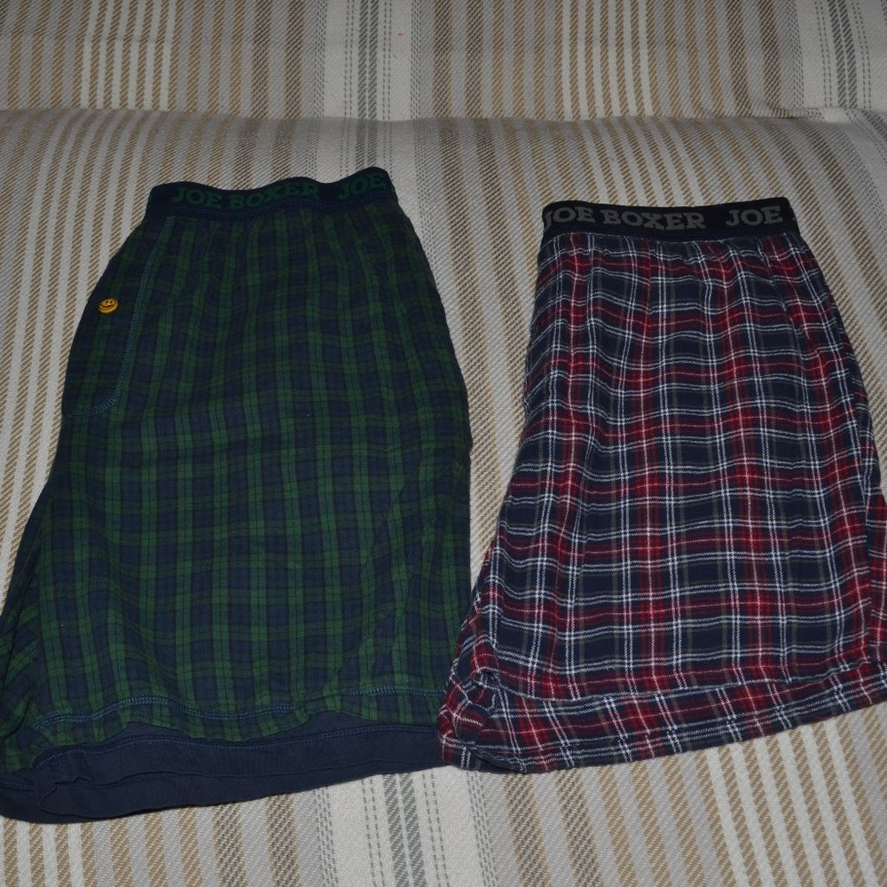 2 Men's Joe Boxer Boxers Large